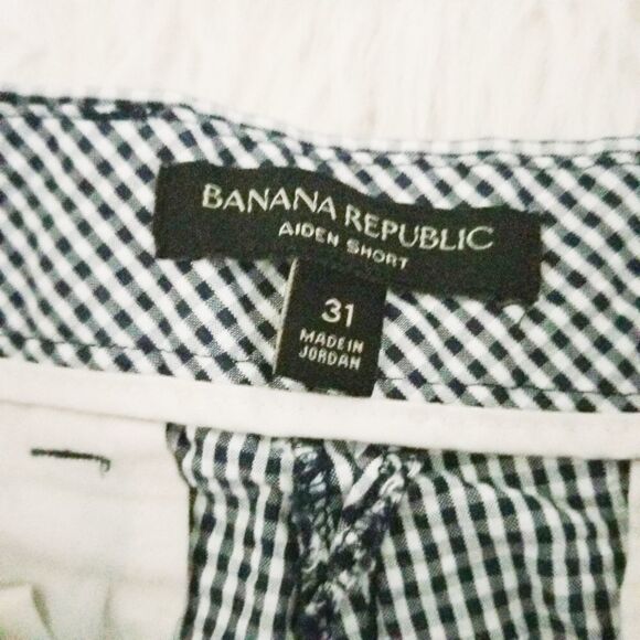 Banana Republic Aiden short size 31 black/white - Picture 3 of 5